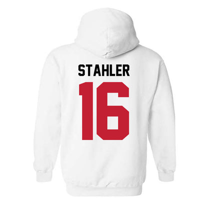 Ohio State - NCAA Women's Volleyball : Mia Stahler - Classic Shersey Hooded Sweatshirt-1