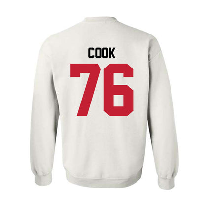 Ohio State - NCAA Football : Jake Cook - Classic Shersey Crewneck Sweatshirt-1