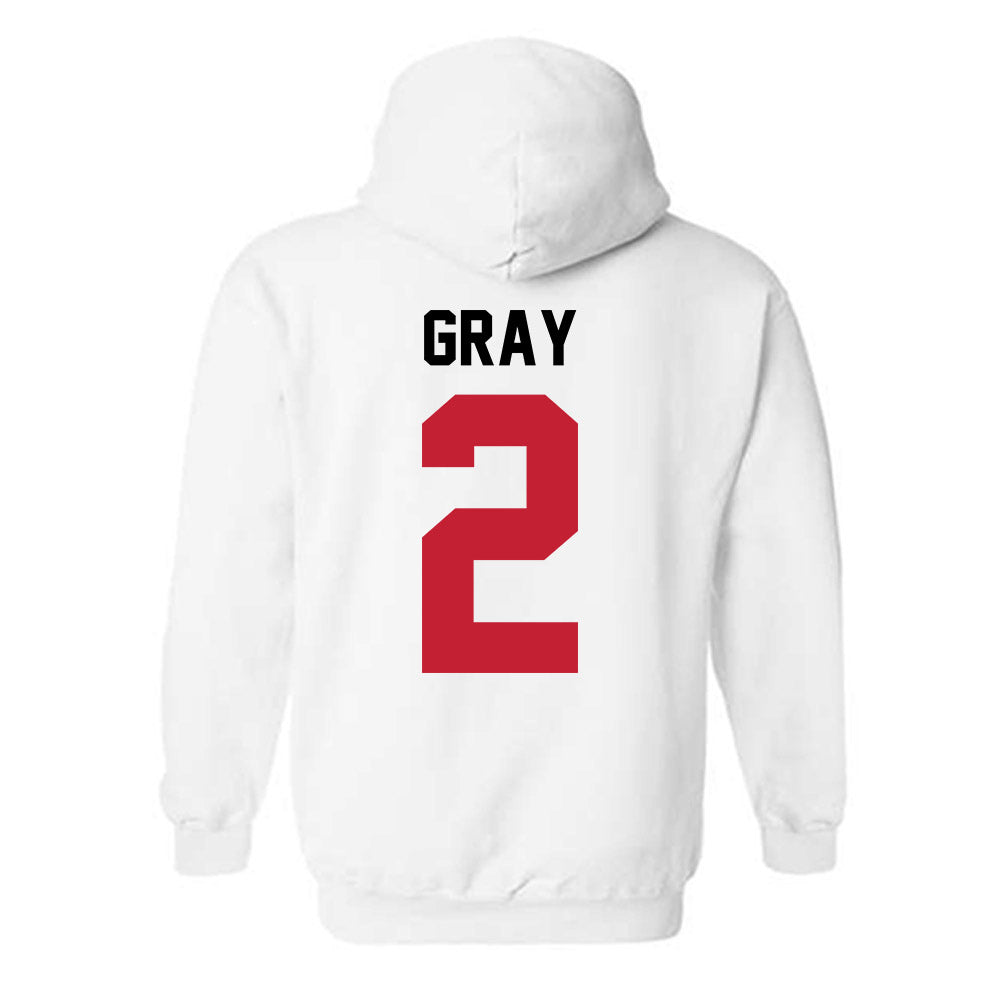Ohio State - NCAA Women's Basketball : Chance Gray - Classic Shersey Hooded Sweatshirt-1