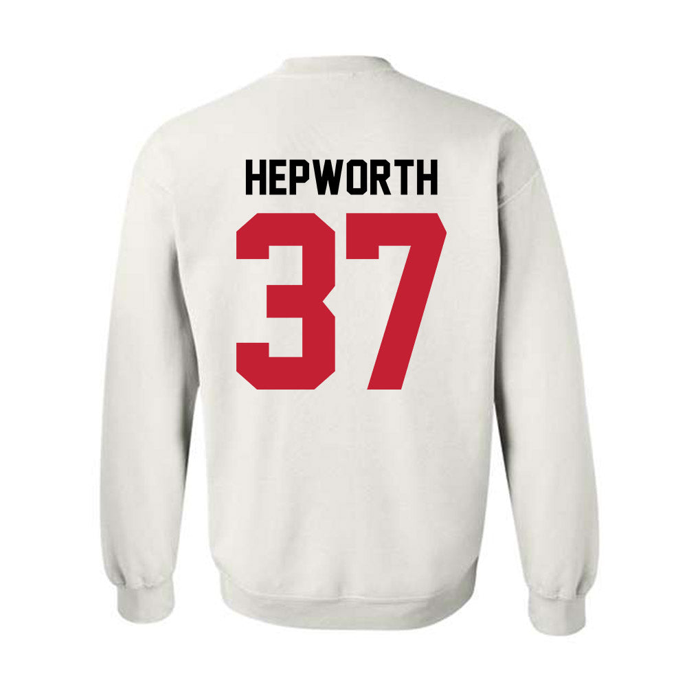 Ohio State - NCAA Men's Lacrosse : Zach Hepworth - Classic Shersey Crewneck Sweatshirt-1