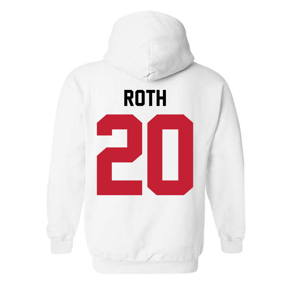 Ohio State - NCAA Women's Ice Hockey : Maria Roth - Classic Shersey Hooded Sweatshirt-1