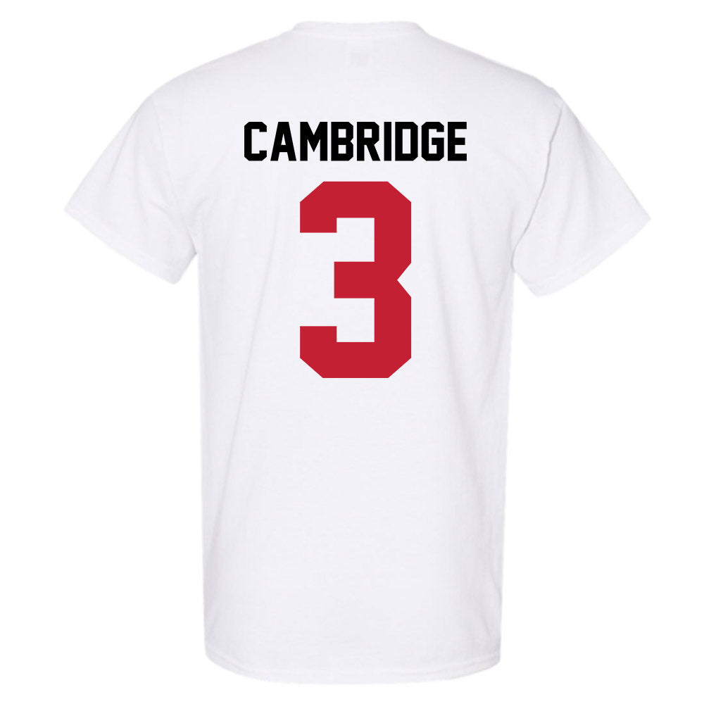 Ohio State - NCAA Women's Basketball : Kennedy Cambridge - Classic Shersey T-Shirt-1