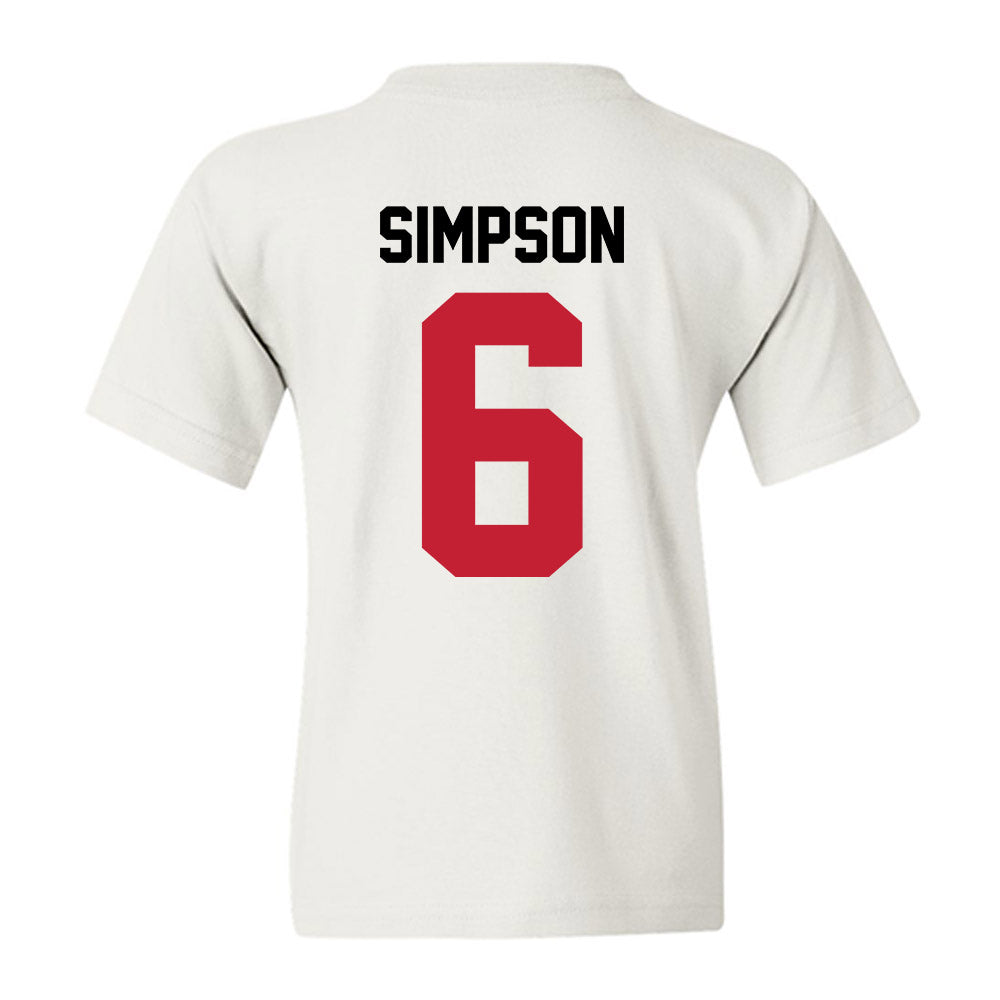 Ohio State - NCAA Baseball : Maddix Simpson - Classic Shersey Youth T-Shirt-1