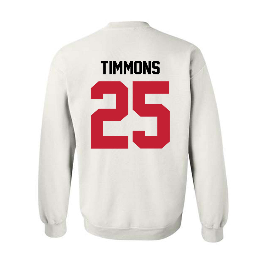 Ohio State - NCAA Football : Jay Timmons - Classic Shersey Crewneck Sweatshirt-1