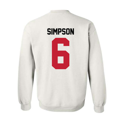 Ohio State - NCAA Baseball : Maddix Simpson - Classic Shersey Crewneck Sweatshirt-1