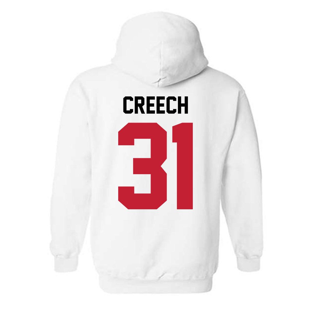Ohio State - NCAA Men's Soccer : Tanner Creech - Classic Shersey Hooded Sweatshirt-1