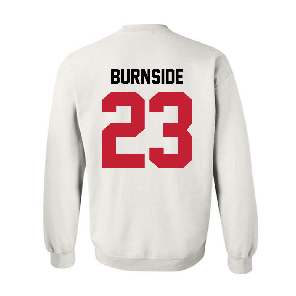 Ohio State - NCAA Men's Ice Hockey : Davis Burnside - Classic Shersey Crewneck Sweatshirt-1