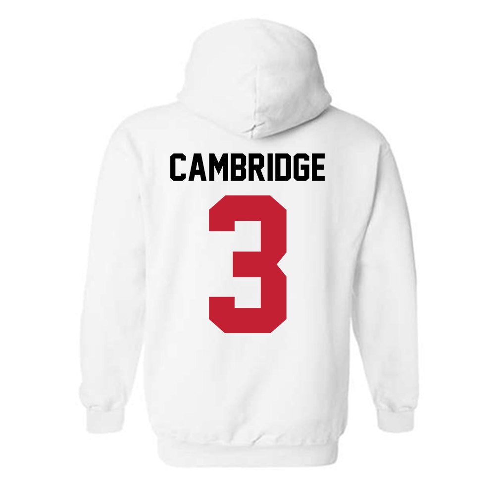 Ohio State - NCAA Women's Basketball : Kennedy Cambridge - Classic Shersey Hooded Sweatshirt-1