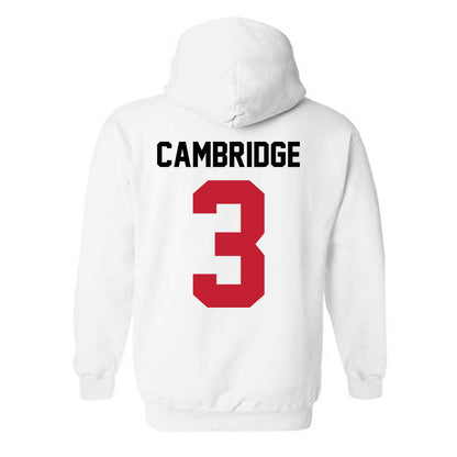 Ohio State - NCAA Women's Basketball : Kennedy Cambridge - Classic Shersey Hooded Sweatshirt-1