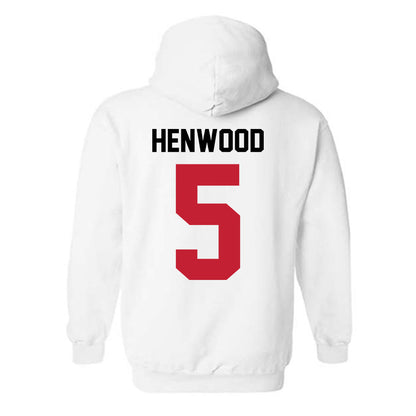 Ohio State - NCAA Men's Volleyball : Daniel Henwood - Classic Shersey Hooded Sweatshirt-1