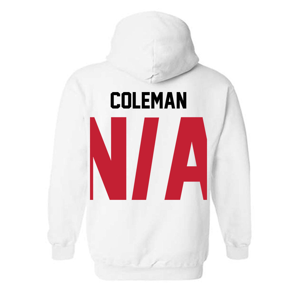 Ohio State - NCAA Women's Gymnastics : Janiya Coleman - Classic Shersey Hooded Sweatshirt-1