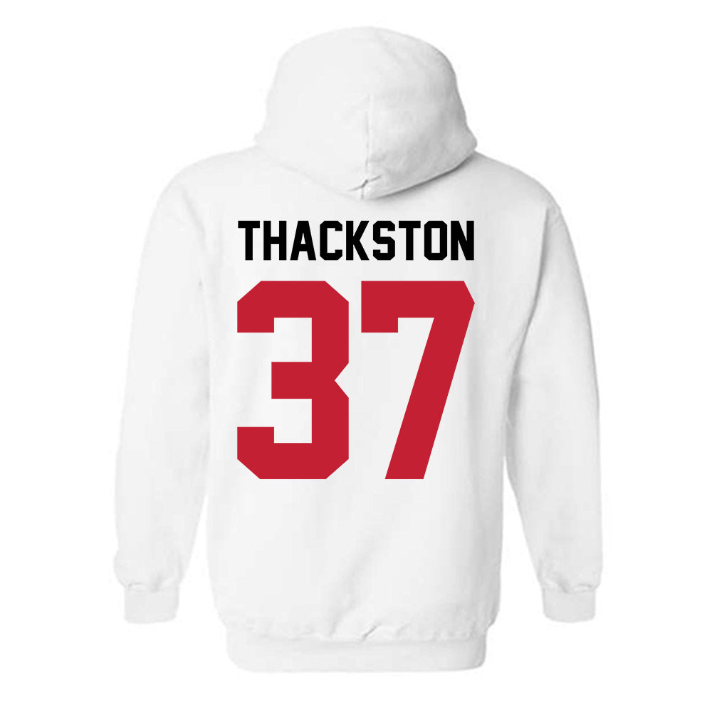 Ohio State - NCAA Men's Gymnastics : Parker Thackston - Classic Shersey Hooded Sweatshirt-1