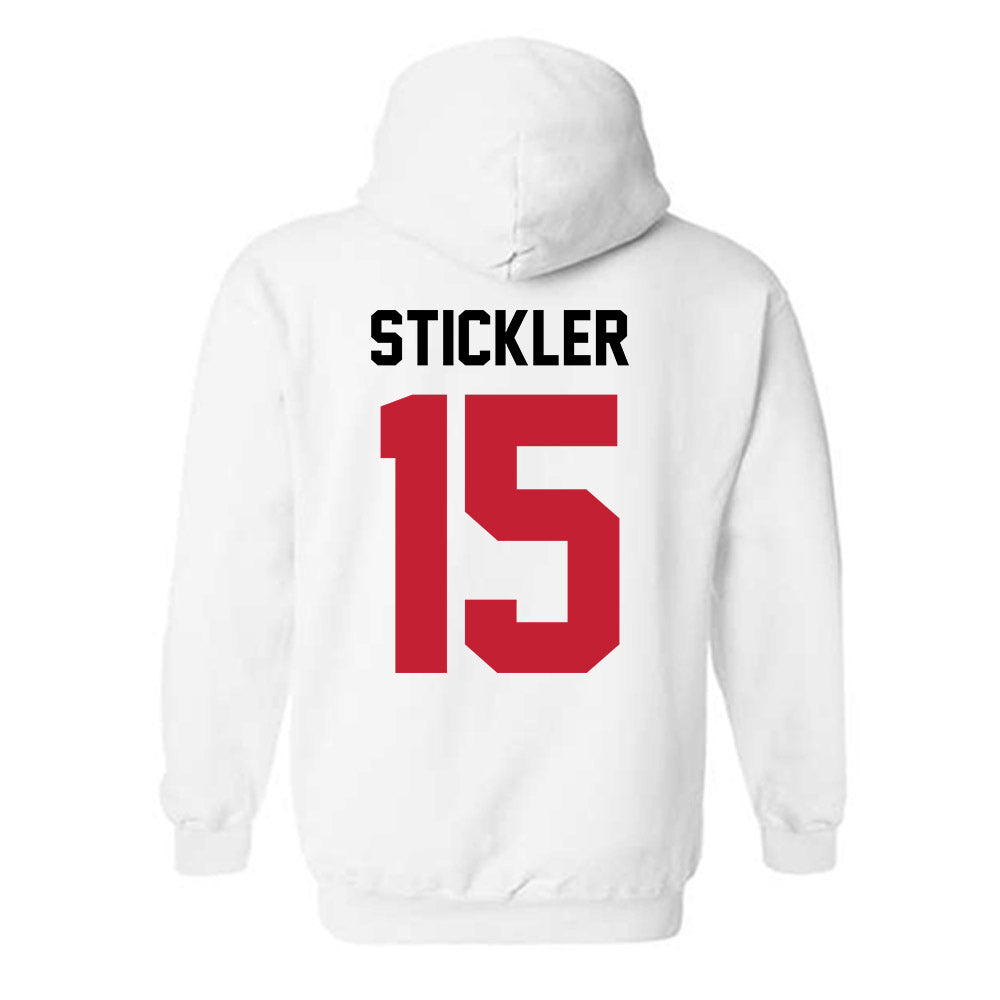 Ohio State - NCAA Women's Lacrosse : Mackie Stickler - Classic Shersey Hooded Sweatshirt-1