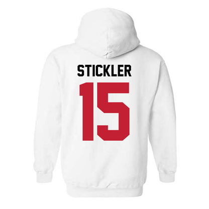 Ohio State - NCAA Women's Lacrosse : Mackie Stickler - Classic Shersey Hooded Sweatshirt-1