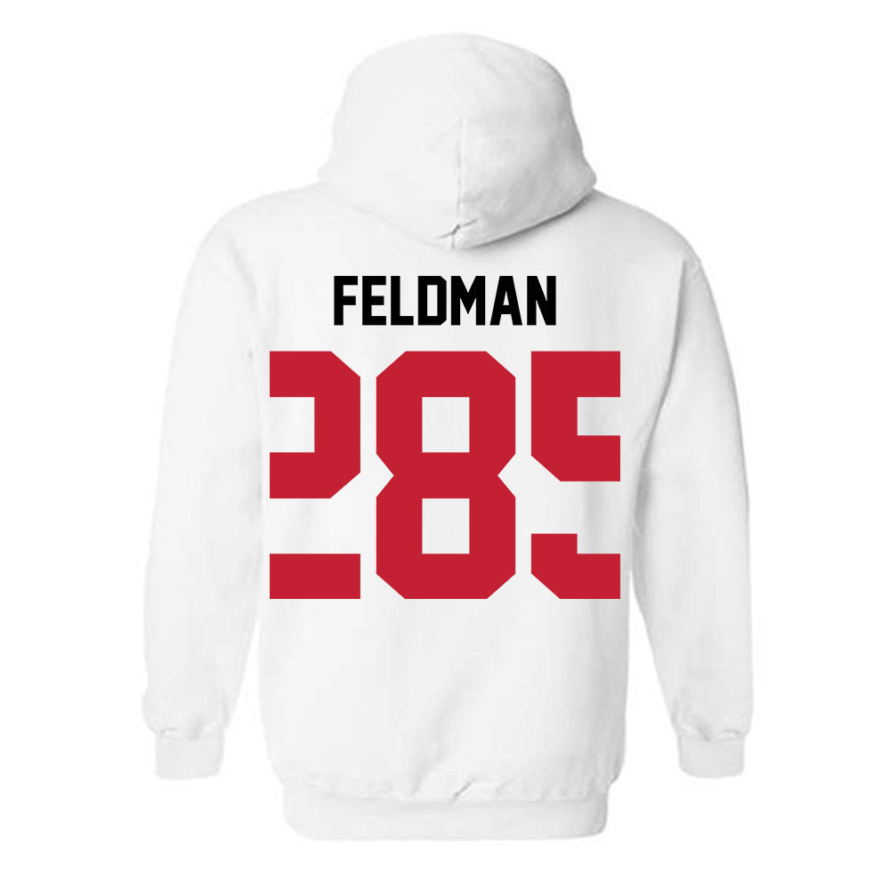 Ohio State - NCAA Wrestling : Nick Feldman - Classic Shersey Hooded Sweatshirt-1