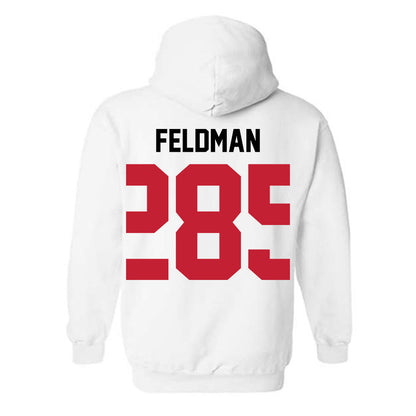 Ohio State - NCAA Wrestling : Nick Feldman - Classic Shersey Hooded Sweatshirt-1