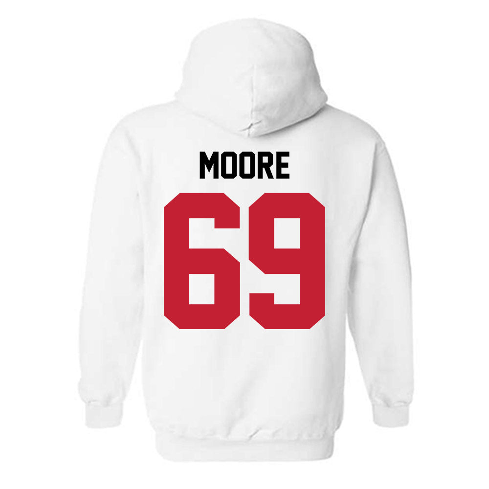Ohio State - NCAA Football : Ian Moore - Classic Shersey Hooded Sweatshirt-1