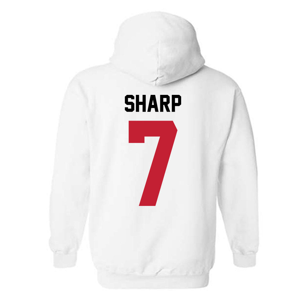 Ohio State - NCAA Men's Lacrosse : Brad Sharp - Classic Shersey Hooded Sweatshirt-1