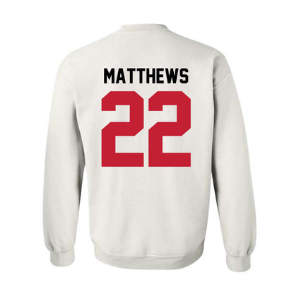 Ohio State - NCAA Women's Ice Hockey : Sloane Matthews - Classic Shersey Crewneck Sweatshirt-1