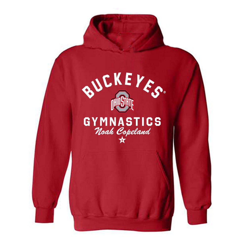 Ohio State - NCAA Men's Gymnastics : Noah Copeland - Classic Shersey Hooded Sweatshirt-0