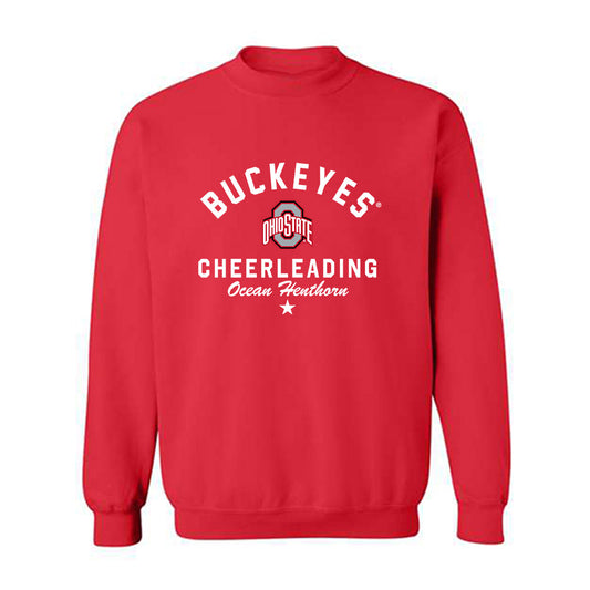Ohio State - NCAA Cheerleading : Ocean Henthorn - Classic Shersey Crewneck Sweatshirt-0
