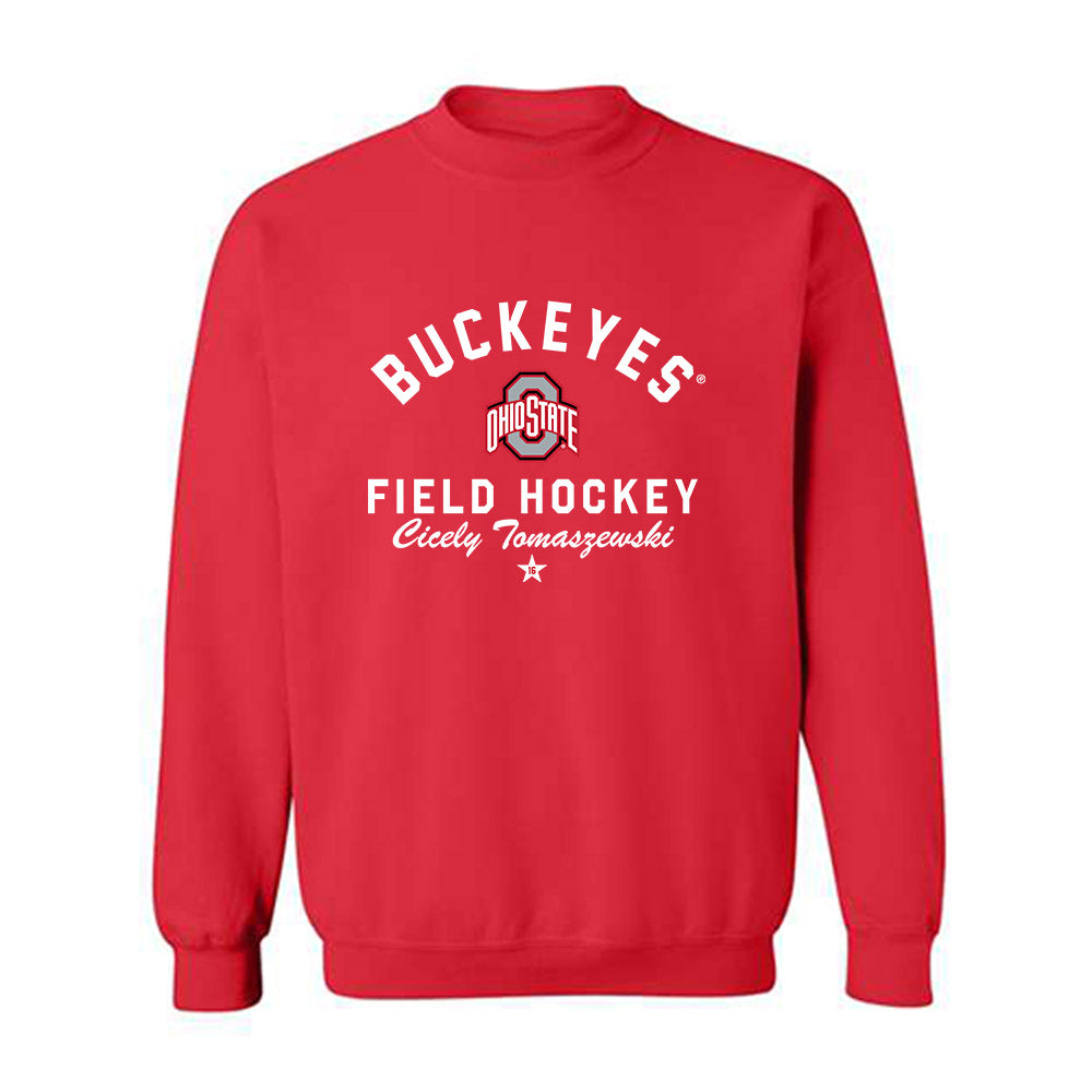 Ohio State - NCAA Women's Field Hockey : Cicely Tomaszewski - Classic Shersey Crewneck Sweatshirt-0