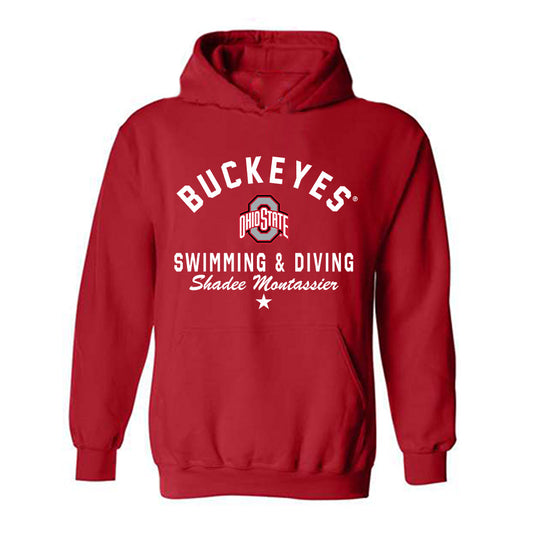 Ohio State - NCAA Women's Swimming & Diving : Shadee Montassier - Classic Shersey Hooded Sweatshirt-0