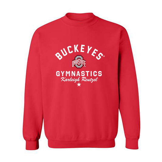 Ohio State - NCAA Women's Gymnastics : Karleigh Reutzel - Classic Shersey Crewneck Sweatshirt-0