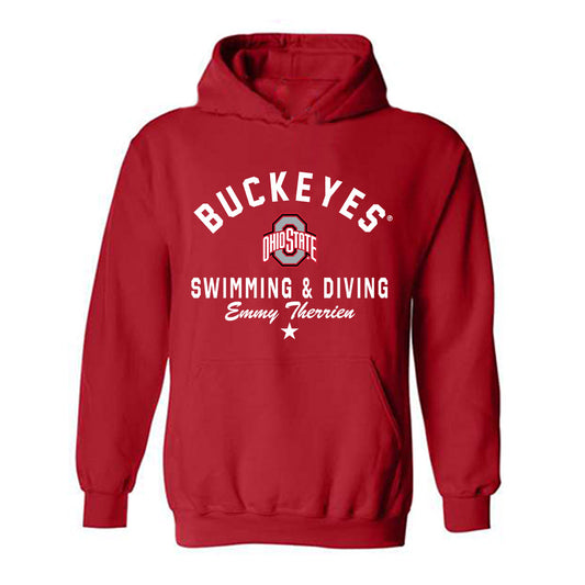 Ohio State - NCAA Women's Swimming & Diving : Emmy Therrien - Classic Shersey Hooded Sweatshirt-0