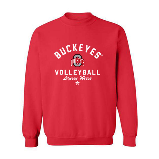 Ohio State - NCAA Women's Volleyball : Lauren Wiese - Classic Shersey Crewneck Sweatshirt-0