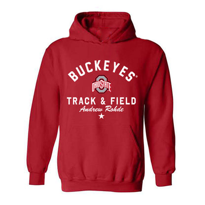 Ohio State - NCAA Men's Track & Field : Andrew Rohde - Classic Shersey Hooded Sweatshirt-1