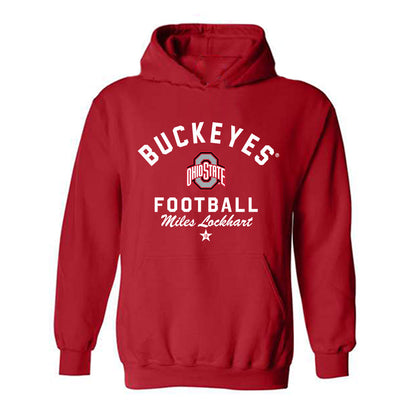 Ohio State - NCAA Football : Miles Lockhart - Classic Shersey Hooded Sweatshirt-1