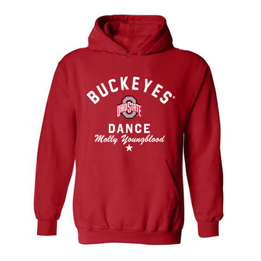 Ohio State - Dance Team : Molly Youngblood - Classic Shersey Hooded Sweatshirt-0