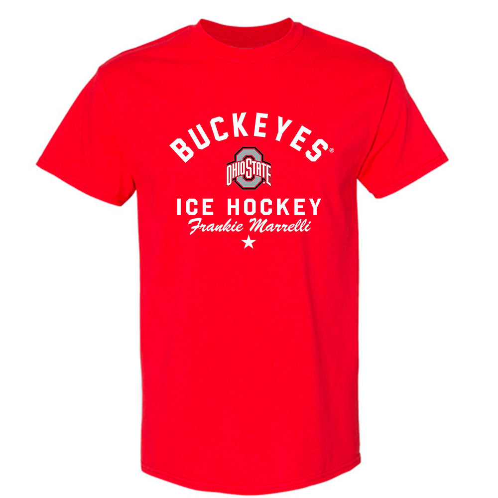 Ohio State - NCAA Men's Ice Hockey : Frankie Marrelli - Classic Shersey T-Shirt-0