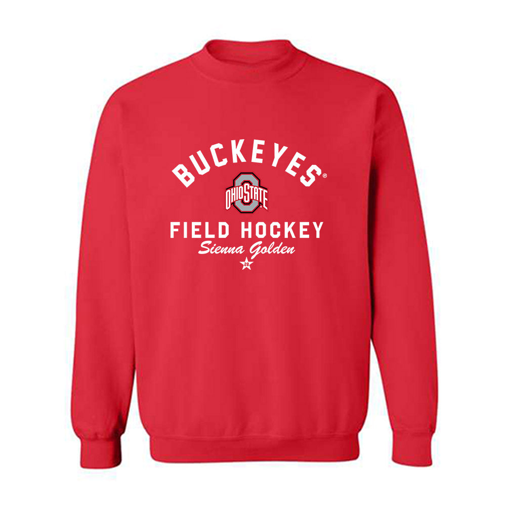 Ohio State - NCAA Women's Field Hockey : Sienna Golden - Classic Shersey Crewneck Sweatshirt-0