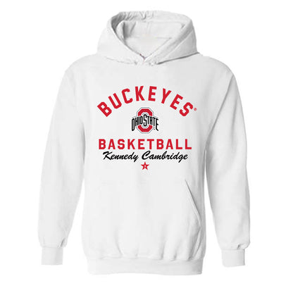 Ohio State - NCAA Women's Basketball : Kennedy Cambridge - Classic Shersey Hooded Sweatshirt-0