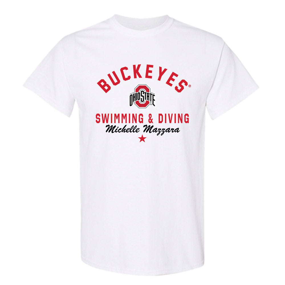 Ohio State - NCAA Women's Swimming & Diving : Michelle Mazzara - Classic Shersey T-Shirt-0
