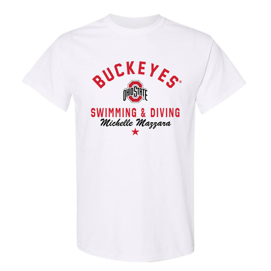 Ohio State - NCAA Women's Swimming & Diving : Michelle Mazzara - Classic Shersey T-Shirt-0