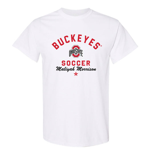 Ohio State - NCAA Women's Soccer : Maliyah Morrison - Classic Shersey T-Shirt-0
