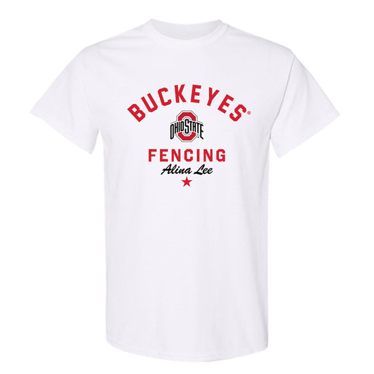 Ohio State - NCAA Women's Fencing : Alina Lee - Classic Shersey T-Shirt-0