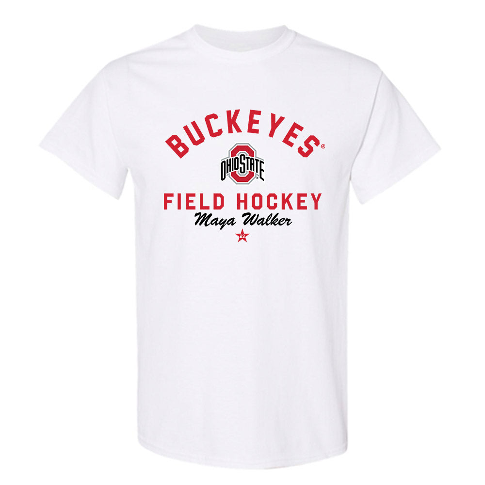 Ohio State - NCAA Women's Field Hockey : Maya Walker - Classic Shersey T-Shirt-0