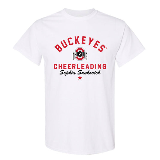 Ohio State - NCAA Cheerleading : Sophia Sankovich - Classic Shersey T-Shirt-0