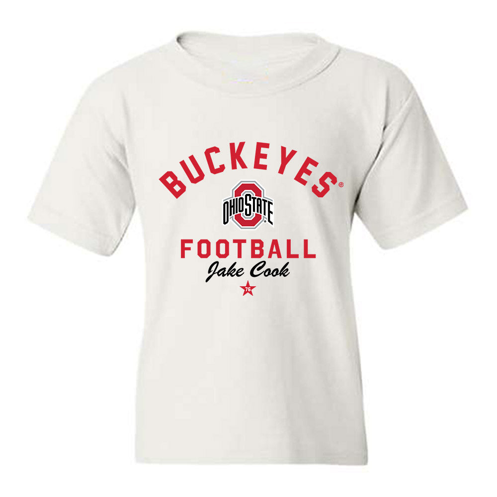 Ohio State - NCAA Football : Jake Cook - Classic Shersey Youth T-Shirt-0