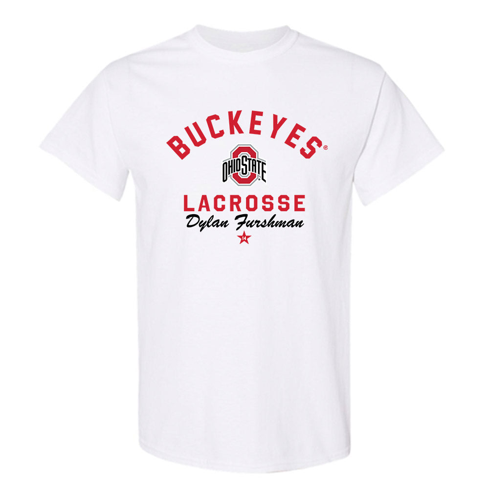 Ohio State - NCAA Men's Lacrosse : Dylan Furshman - Classic Shersey T-Shirt-0