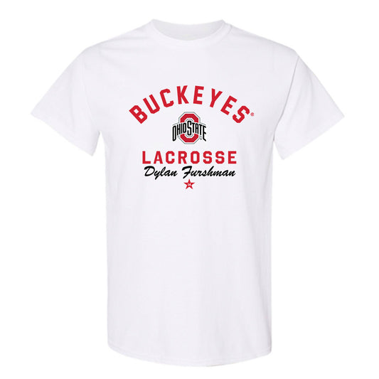 Ohio State - NCAA Men's Lacrosse : Dylan Furshman - Classic Shersey T-Shirt-0
