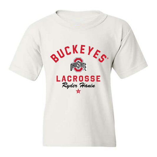Ohio State - NCAA Men's Lacrosse : Ryder Hanin - Classic Shersey Youth T-Shirt-0