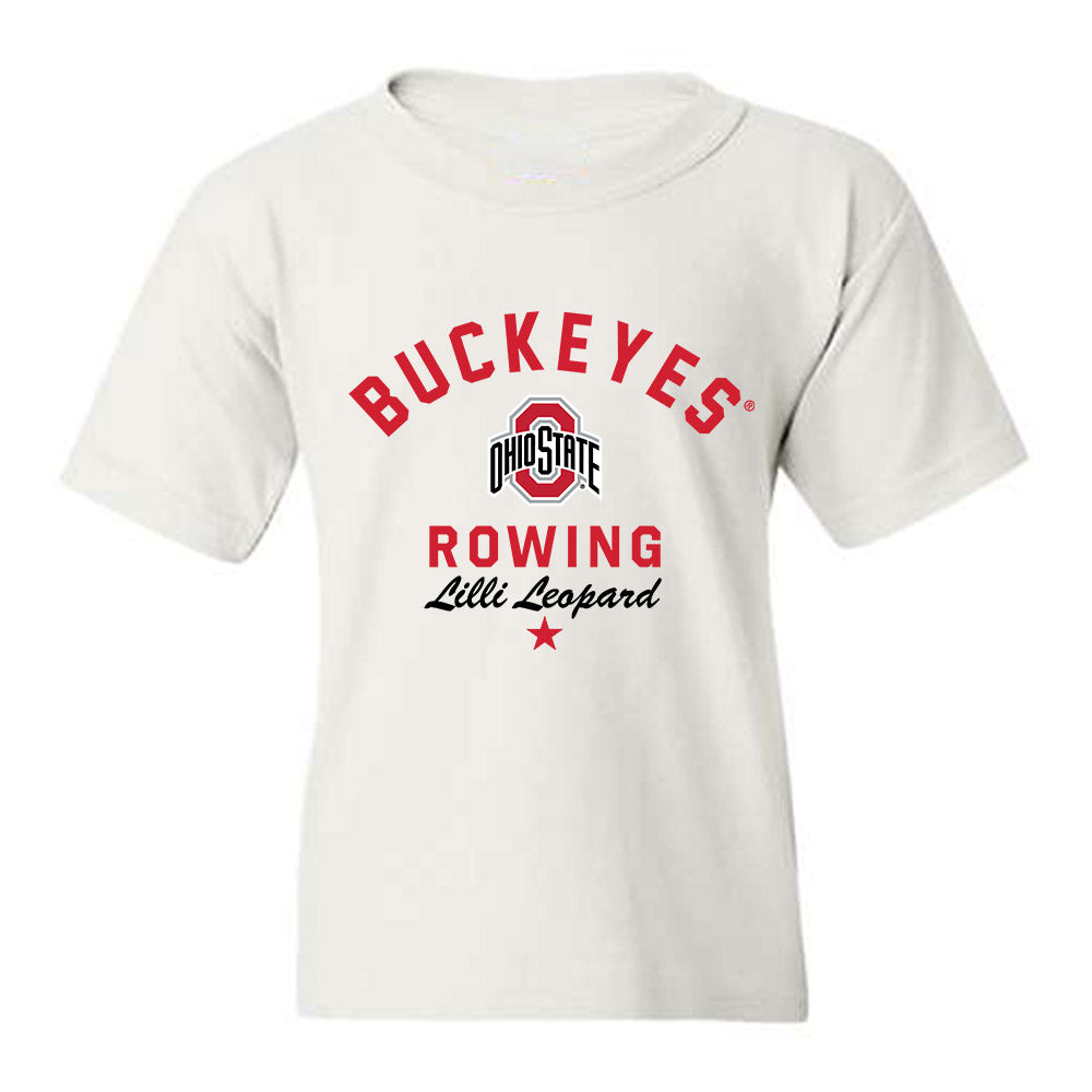 Ohio State - NCAA Women's Rowing : Lilli Leopard - Classic Shersey Youth T-Shirt-0