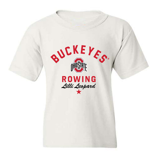 Ohio State - NCAA Women's Rowing : Lilli Leopard - Classic Shersey Youth T-Shirt-0