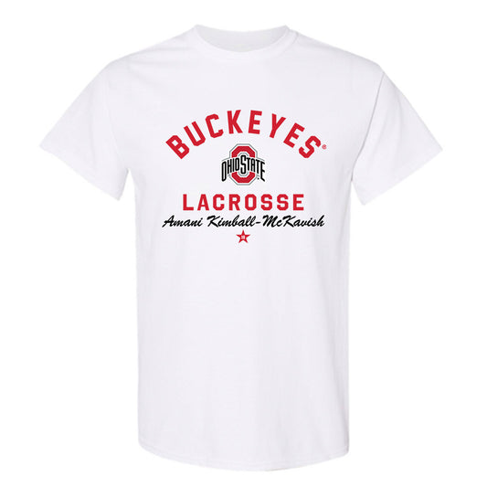 Ohio State - NCAA Women's Lacrosse : Amani Kimball-McKavish - Classic Shersey T-Shirt-0