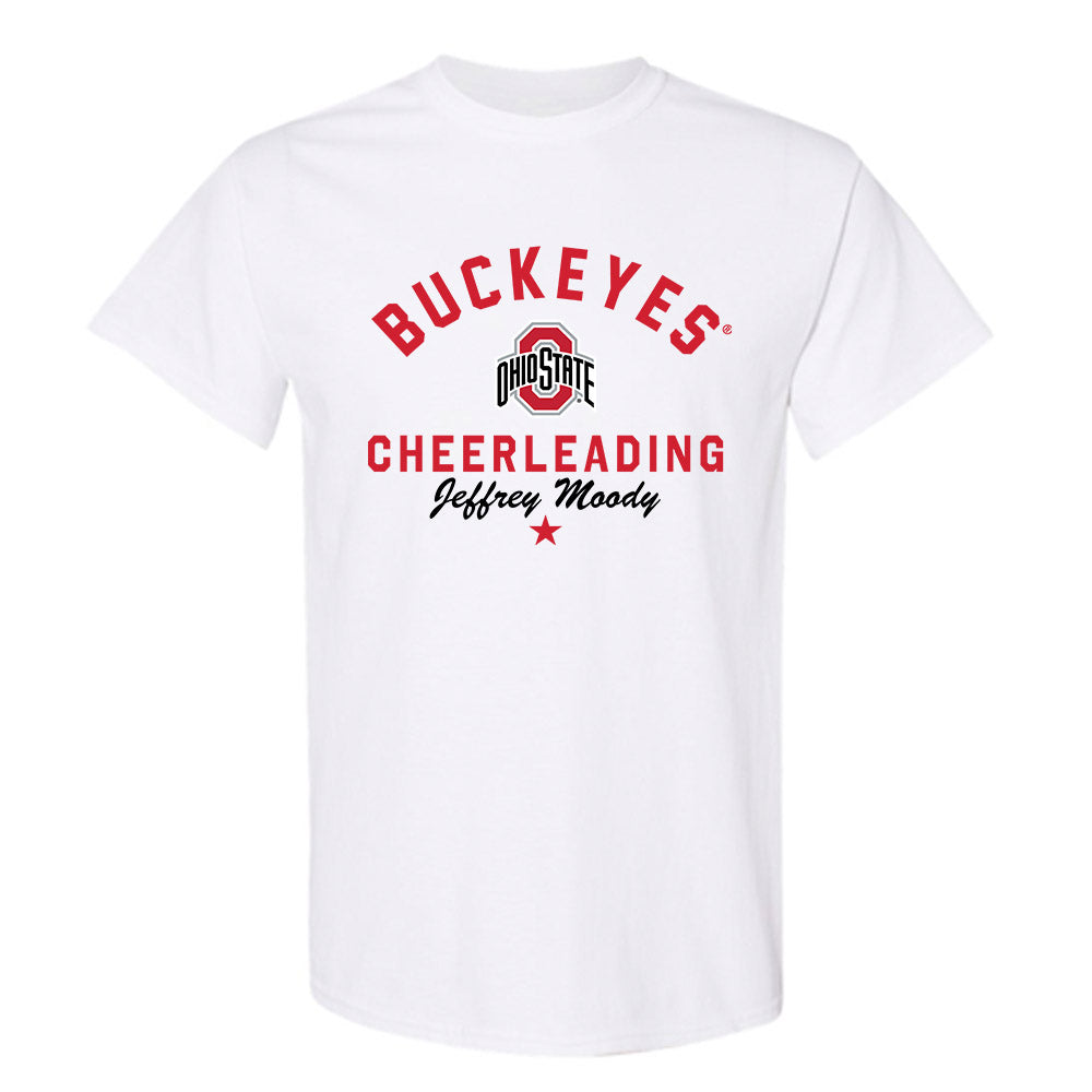Ohio State - NCAA Cheerleading : Jeffrey Moody - Classic Shersey T-Shirt-0